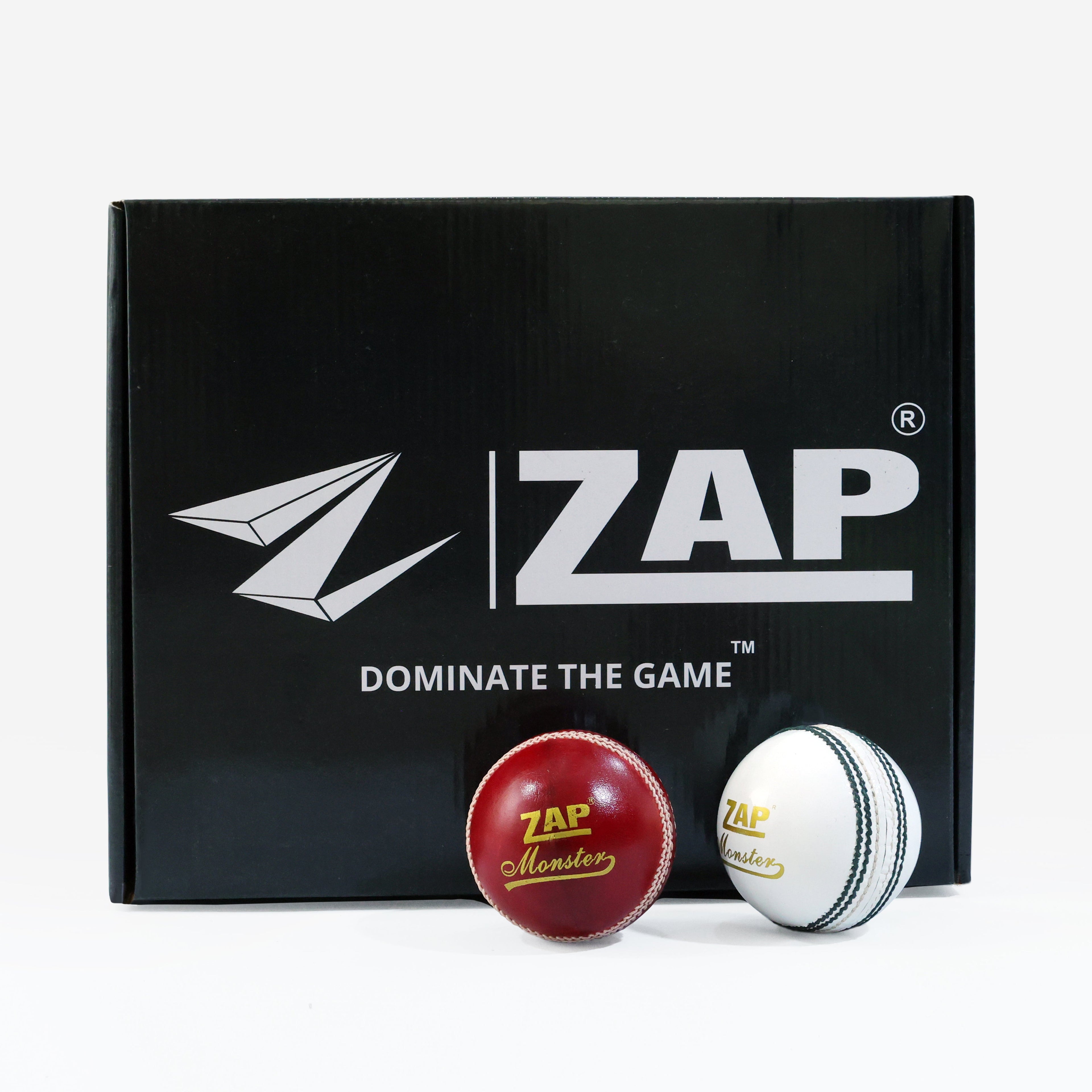 ZAP Monster Cricket Leather Ball