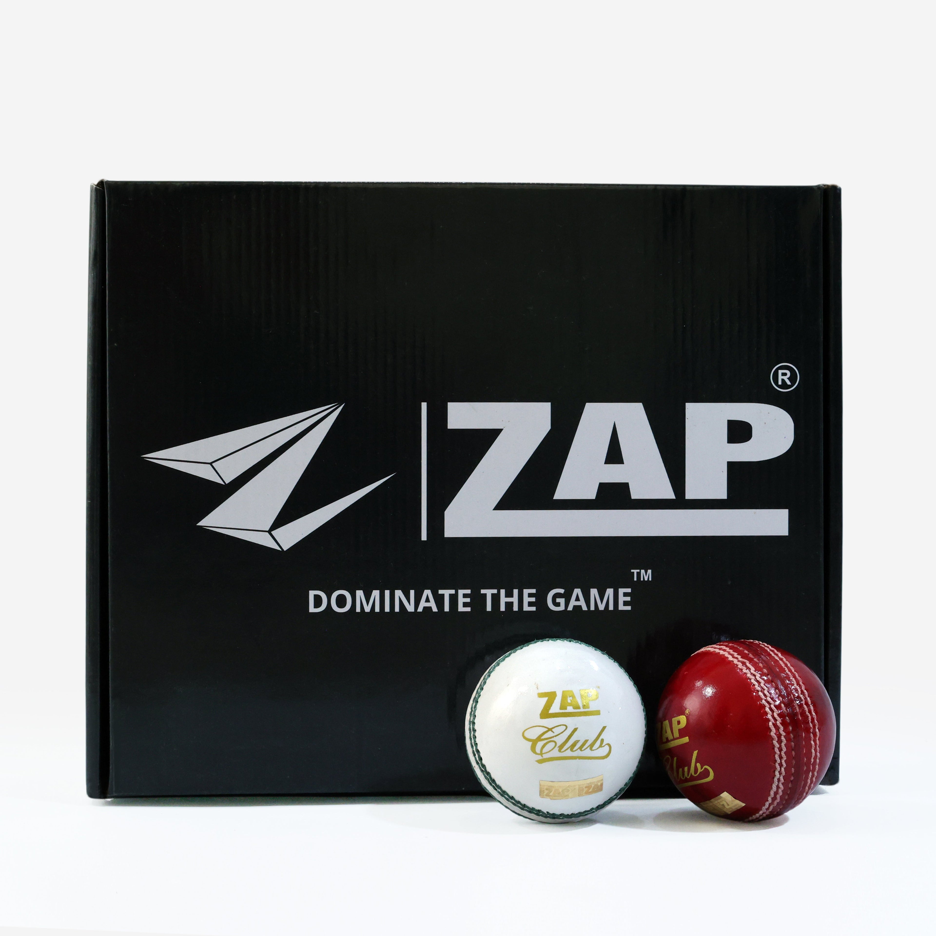 ZAP Club Cricket Leather Ball