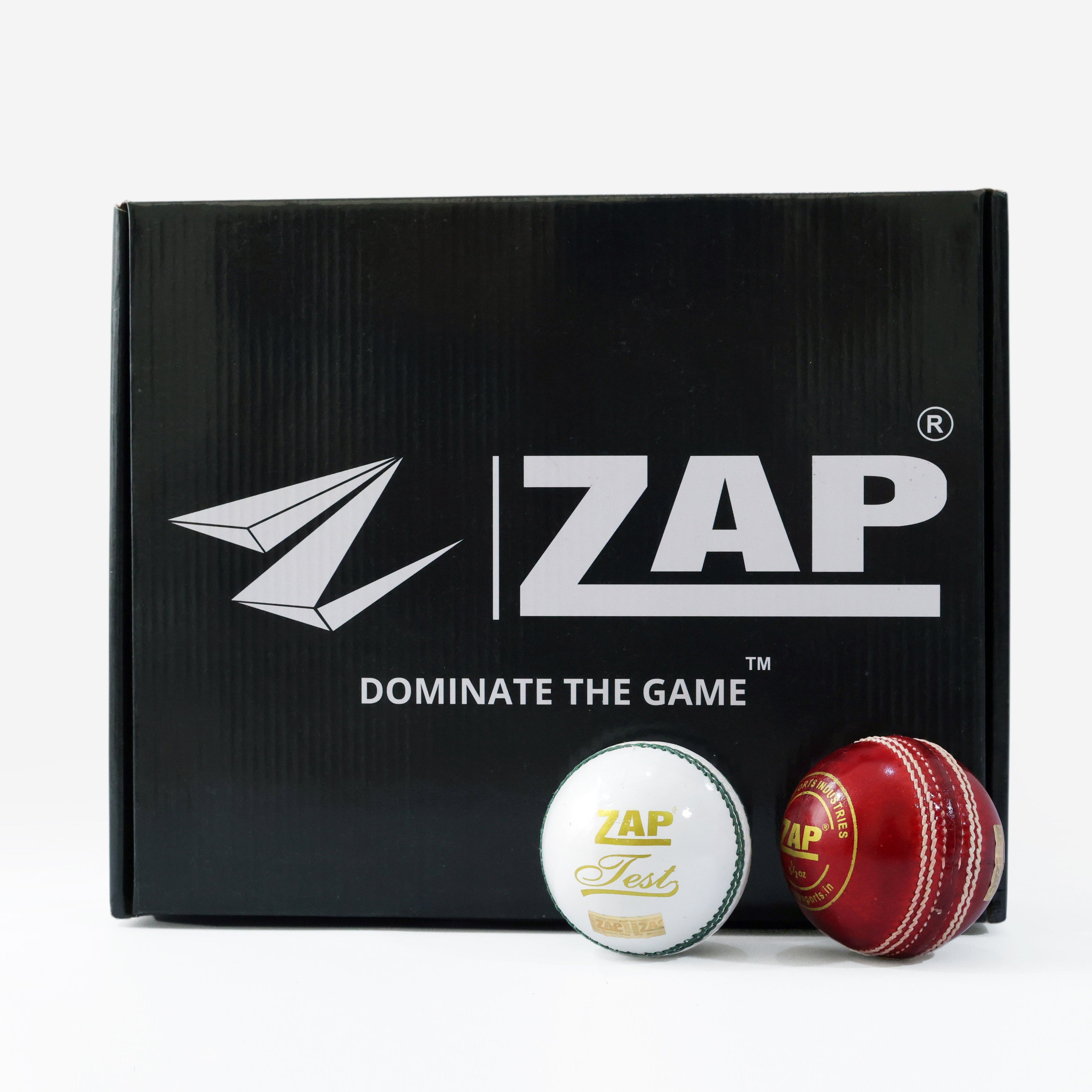 ZAP Test Cricket Leather Ball