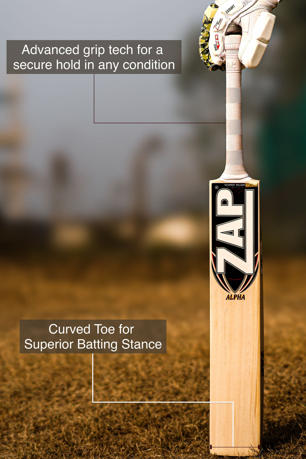 ZAP Alpha Kashmir Willow Cricket Bat