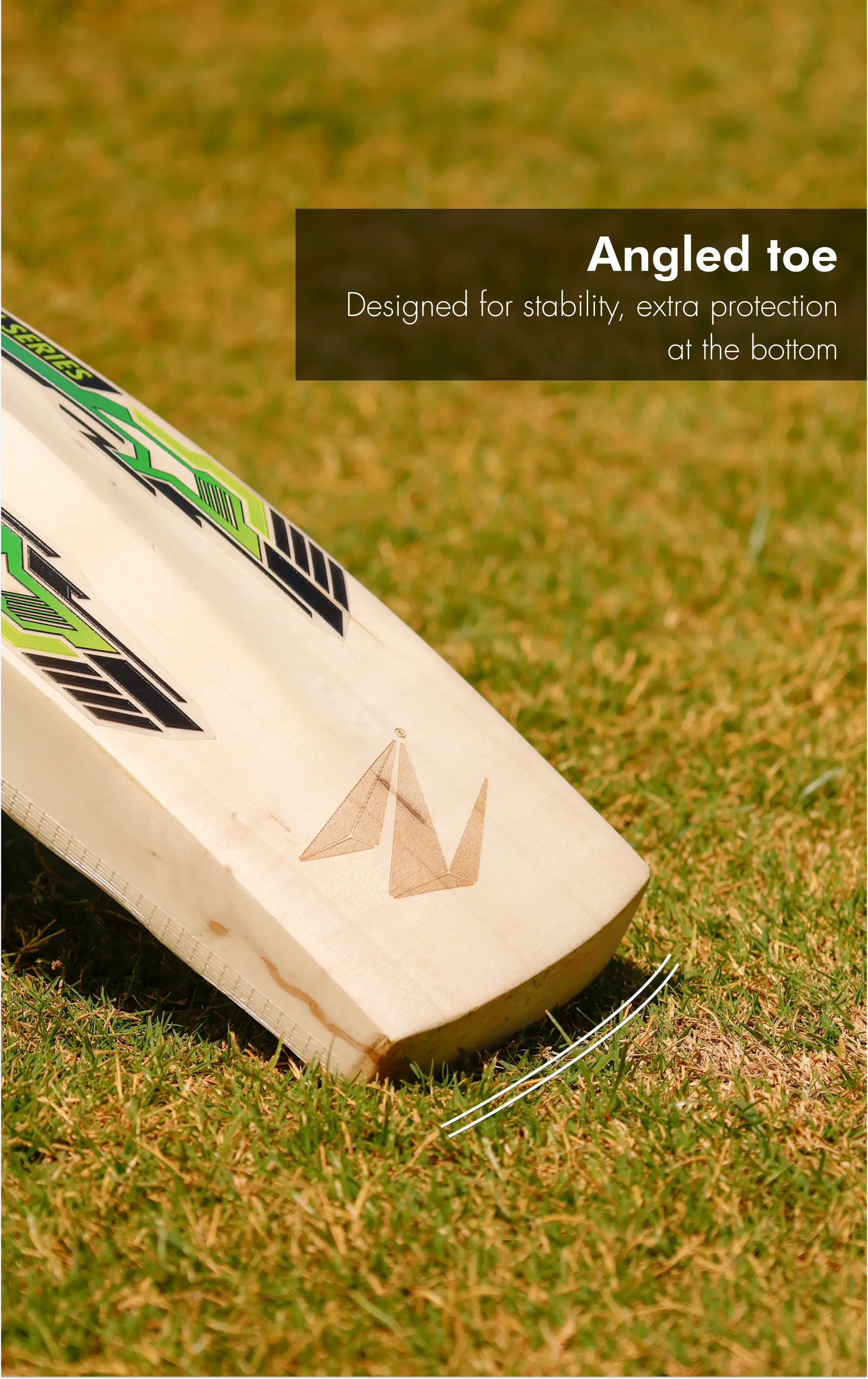 ZAP Gun Colt Army English Willow Cricket Bat