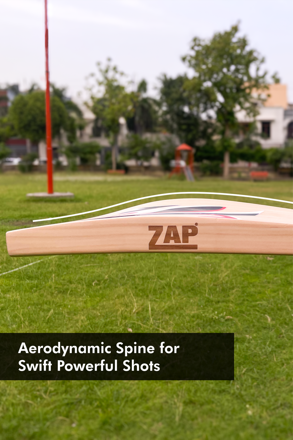 ZAP Alpha Kashmir Willow Cricket Bat (White)