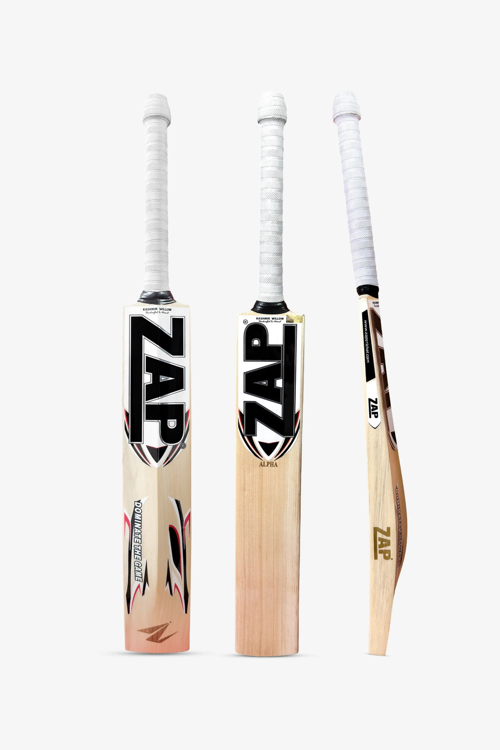 ZAP Alpha Kashmir Willow Cricket Bat (White)