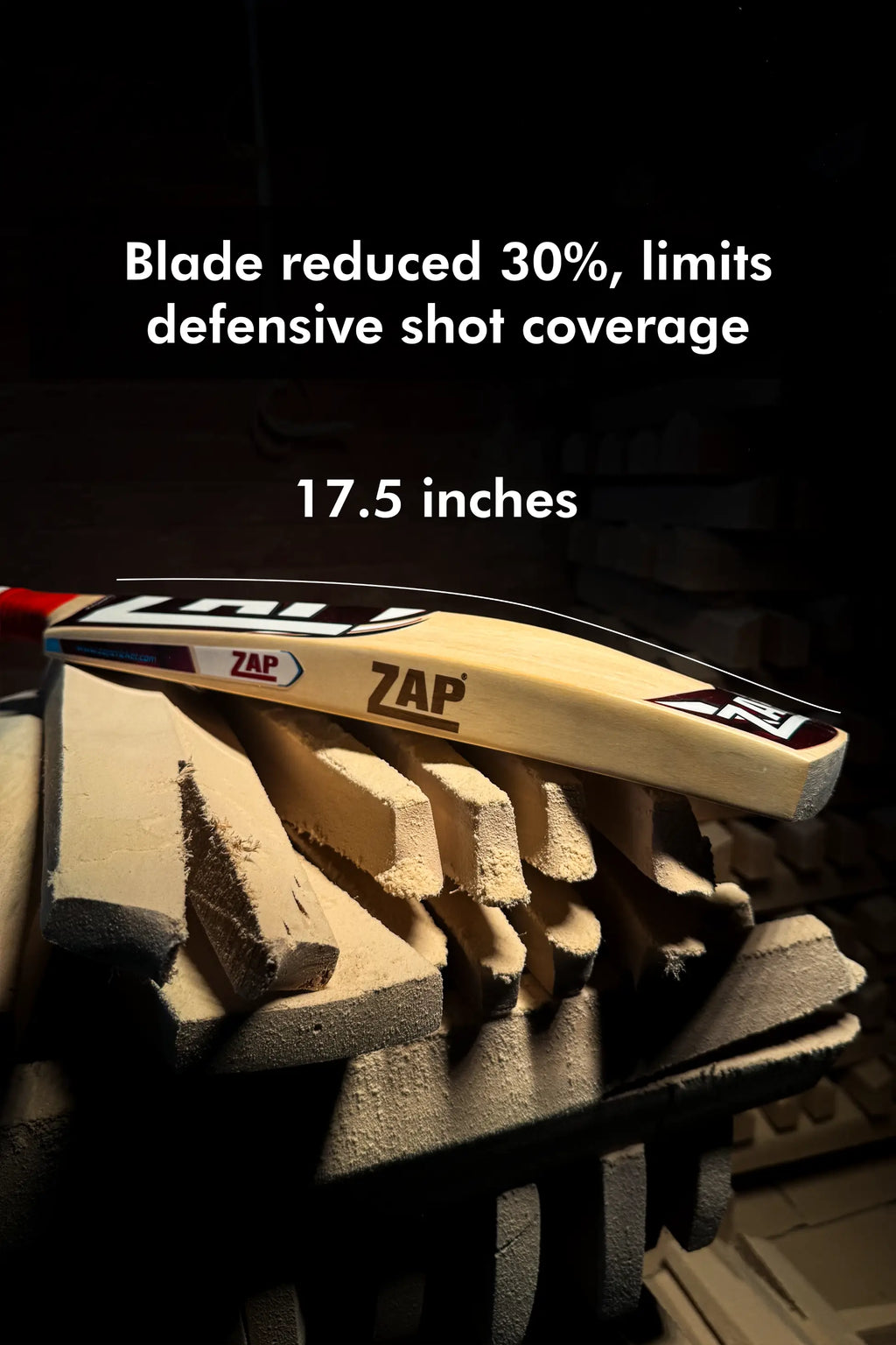 ZAP V Shaped Mongoose Kashmir Willow Bat