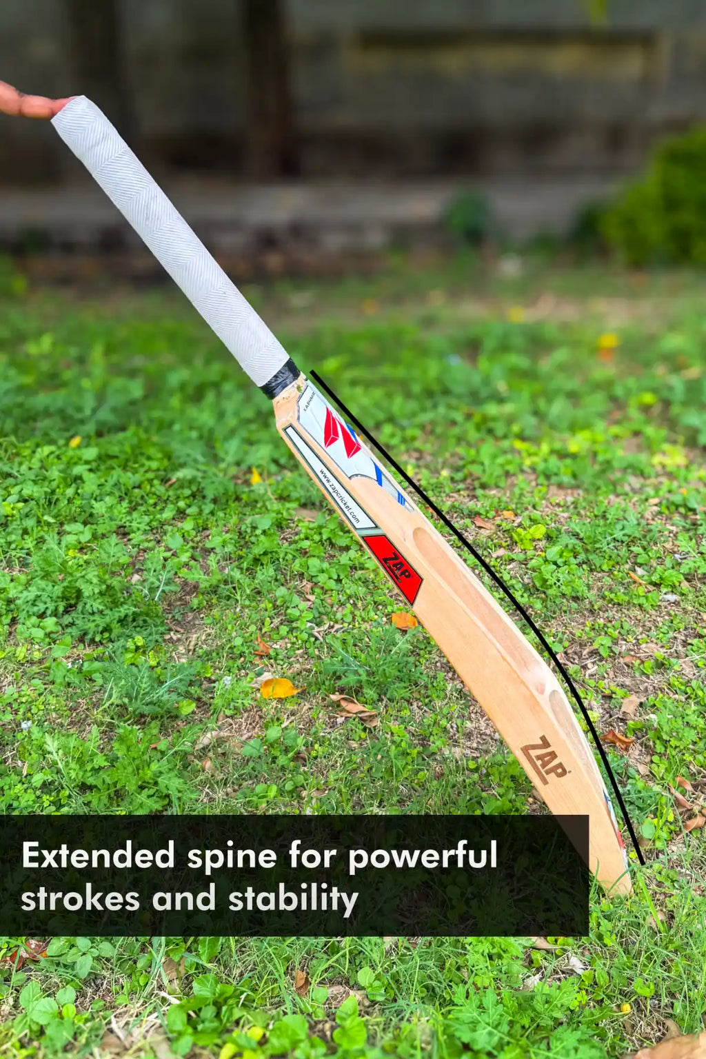 ZAP Invincible Power Scoop Tennis Cricket Bat