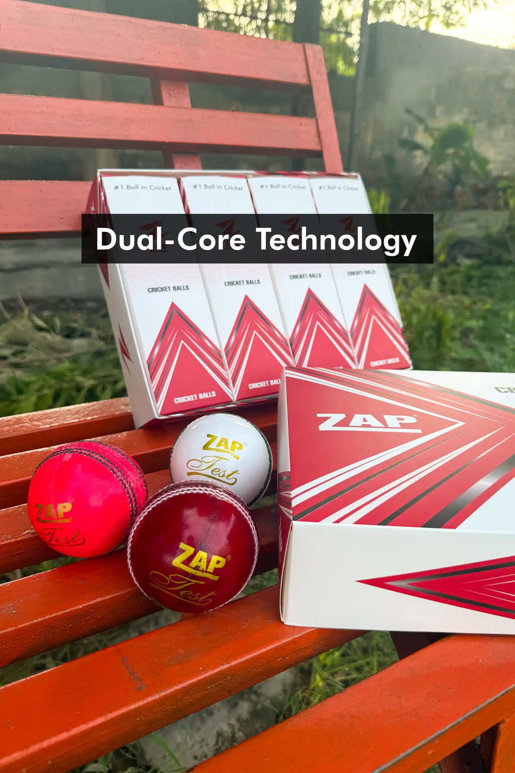 ZAP Test Cricket Leather Ball