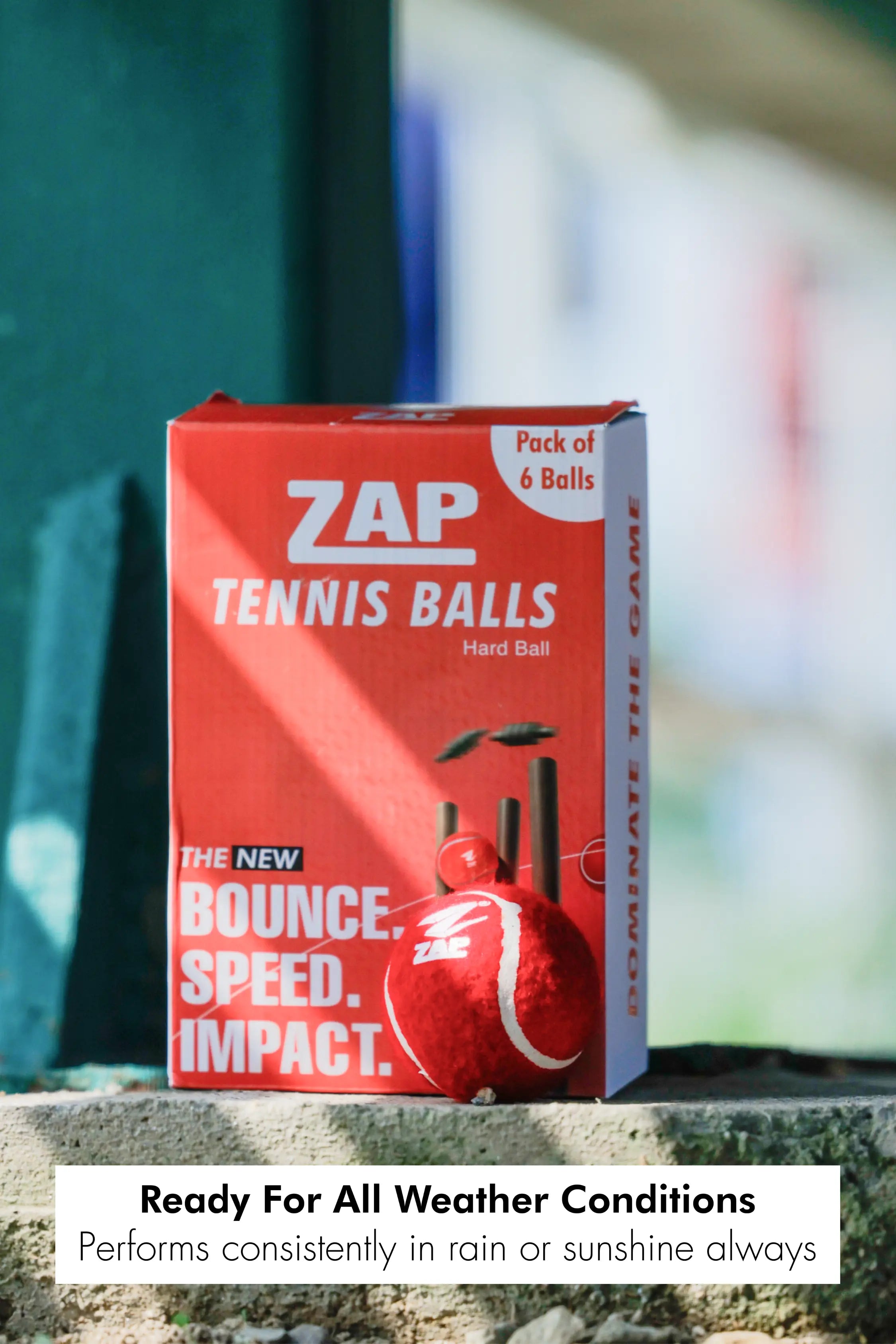 ZAP Supertuff Hard Tennis Ball