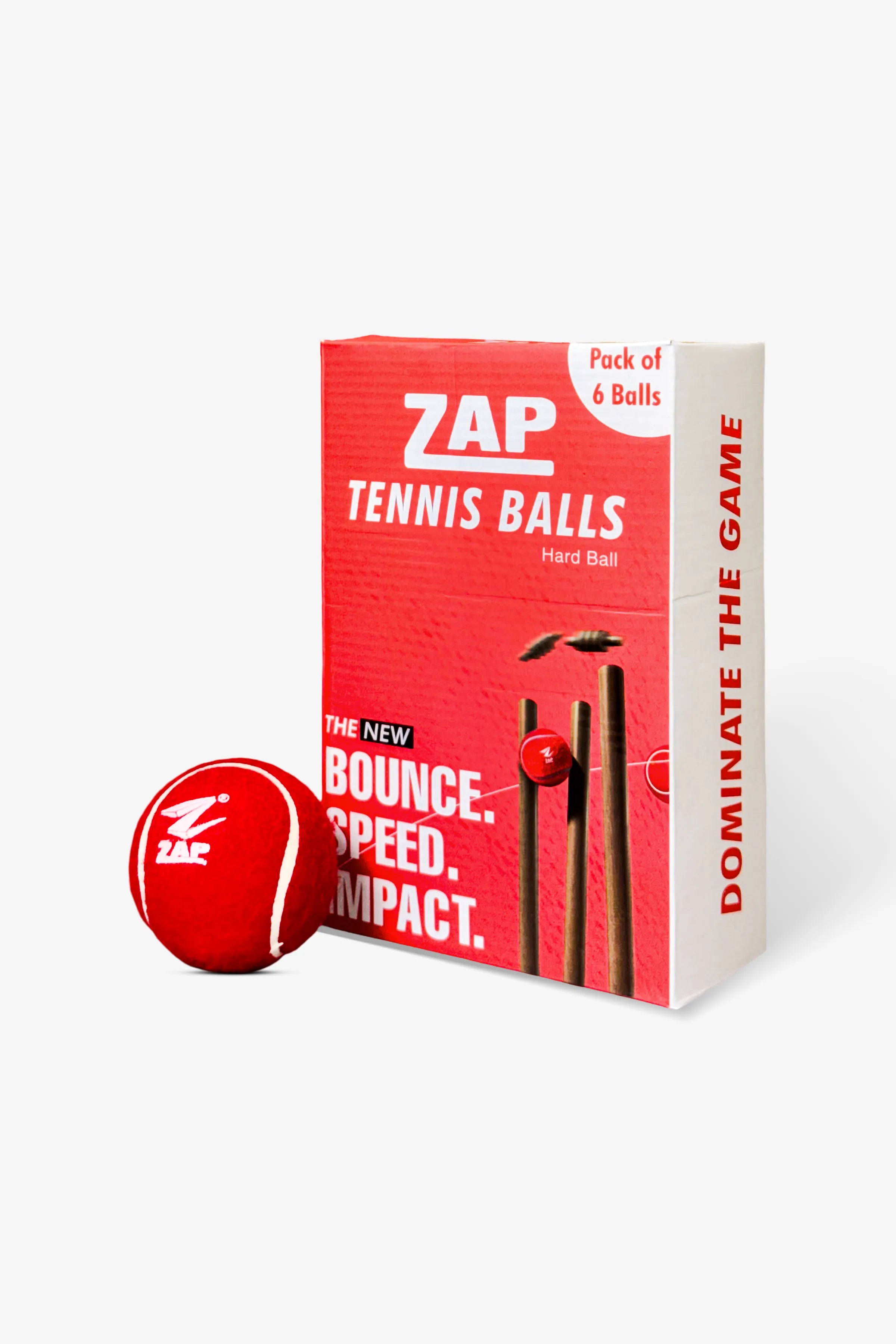 ZAP Supertuff Hard Tennis Ball