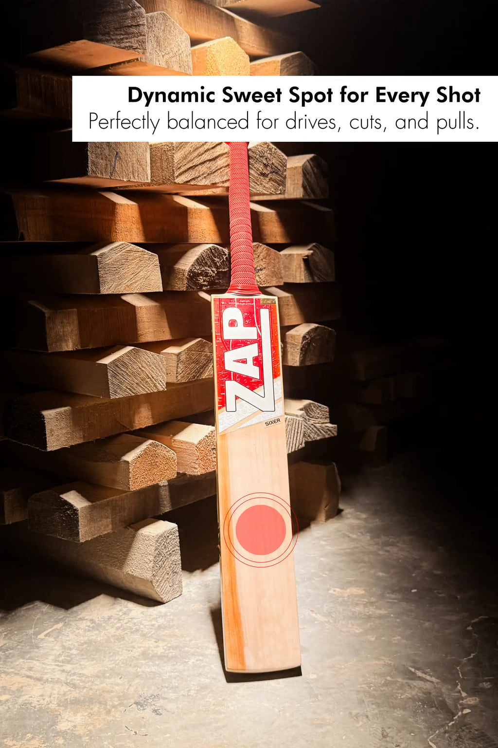 ZAP Classic Sixer English Willow Bat