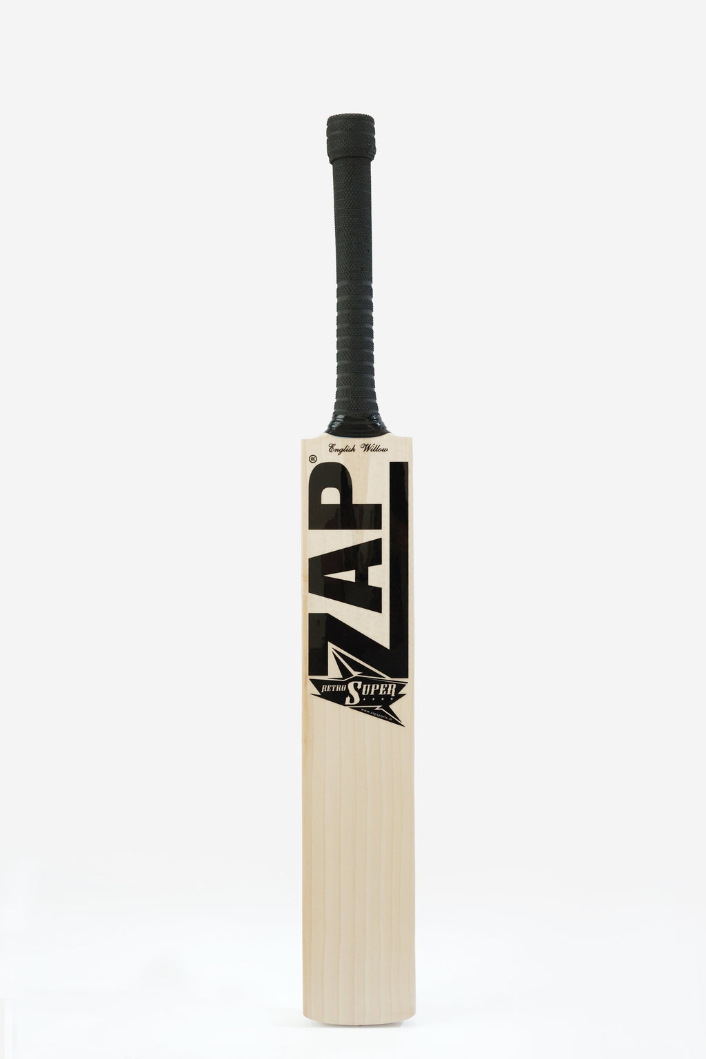 ZAP Vintage Retro Super 4 star English Willow Bat