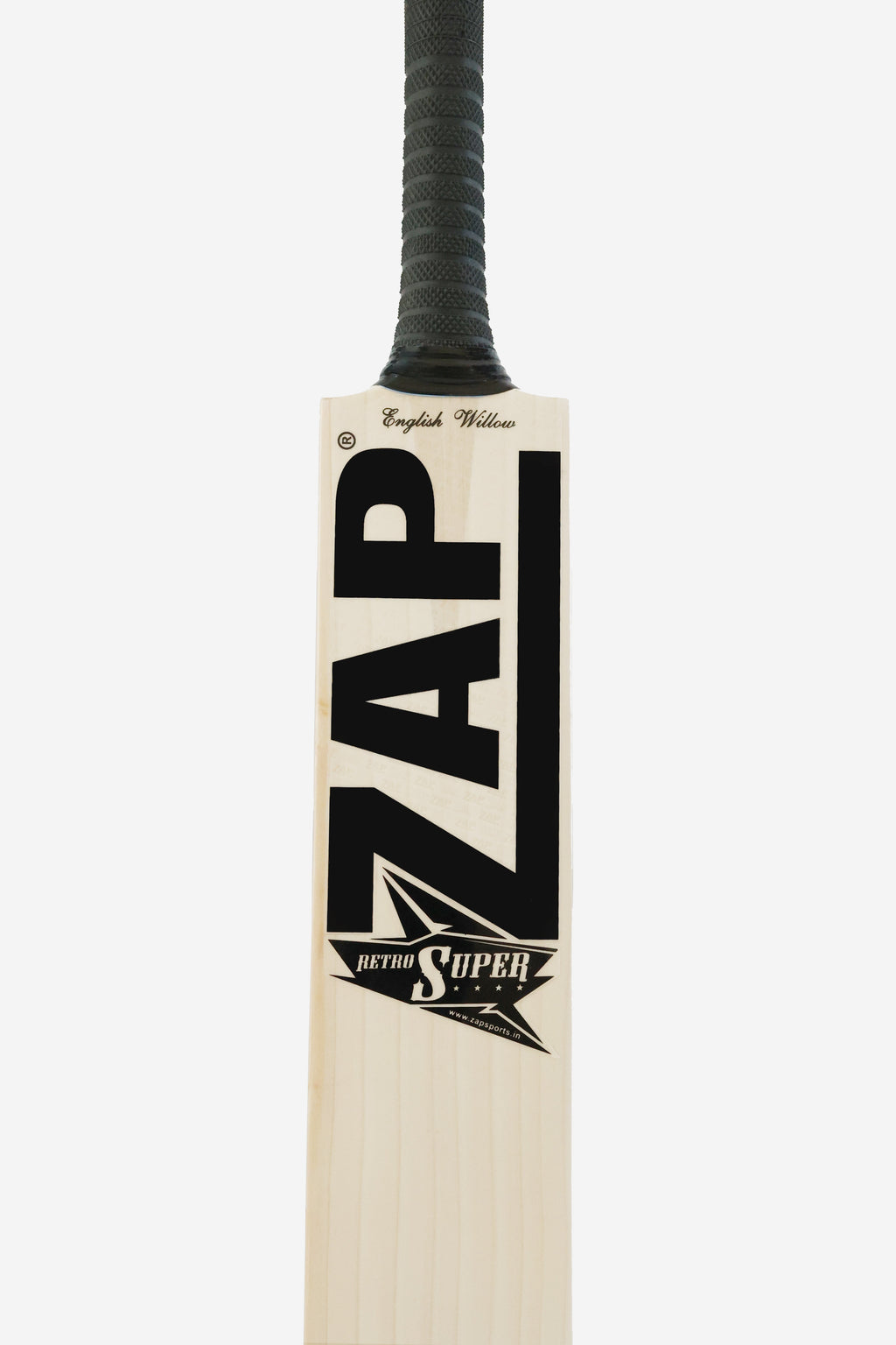 ZAP Vintage Retro Super 4 star English Willow Bat