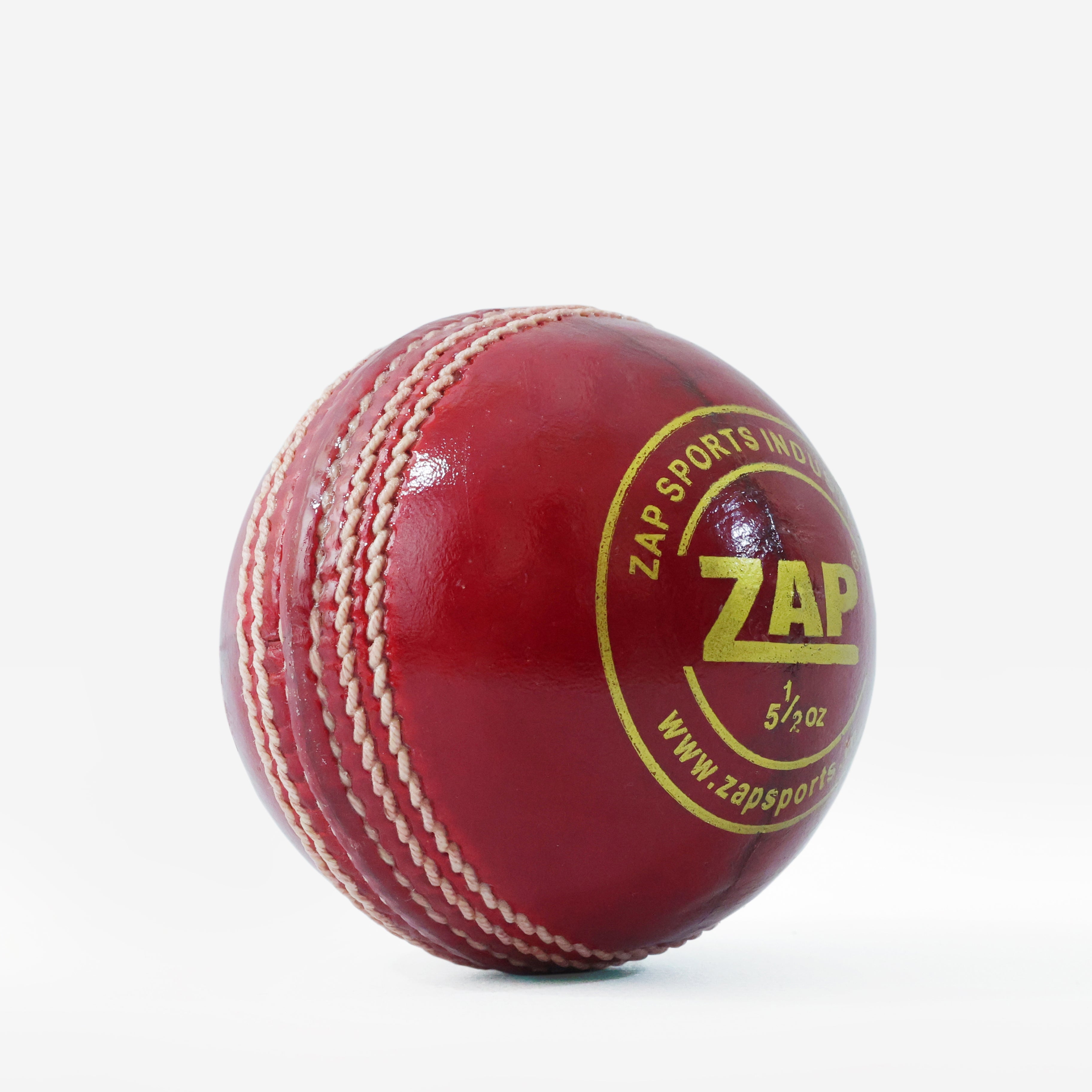 ZAP Tournament Cricket Leather Ball