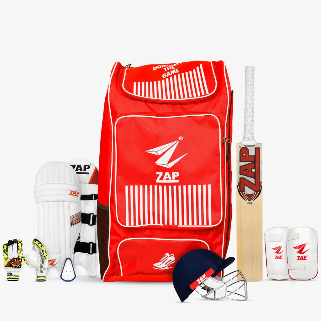 ZAP Star Junior Full Cricket Kit (All Items)