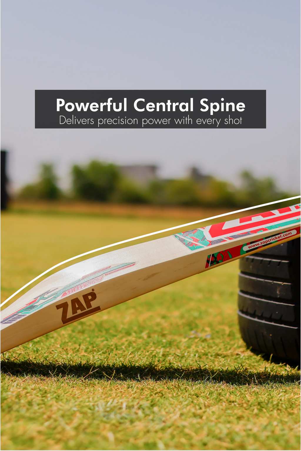ZAP Gun Pro Tactical English Willow Cricket Bat