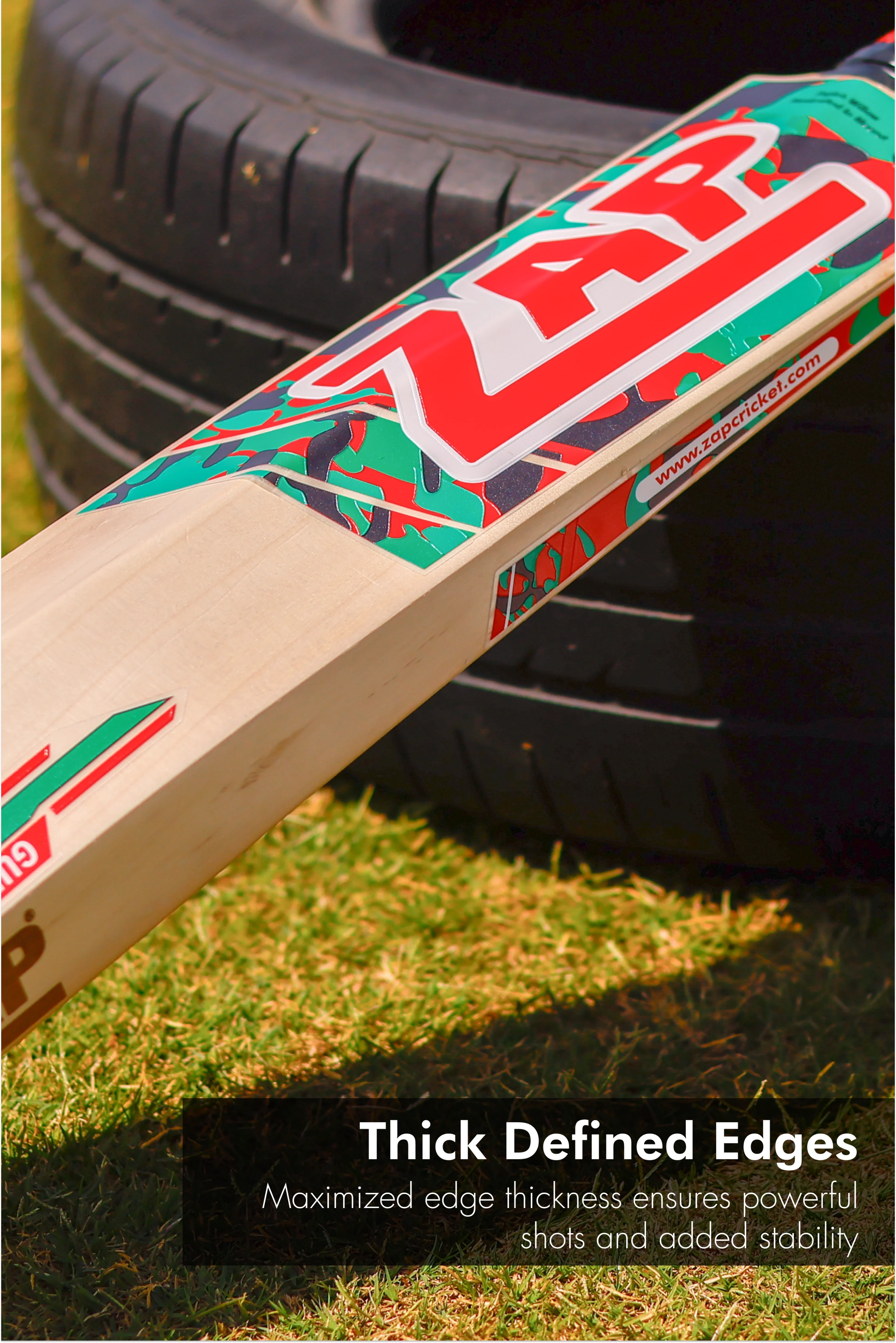ZAP Gun Pro Tactical English Willow Cricket Bat